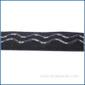 Top Quality elastic with silicon elastic